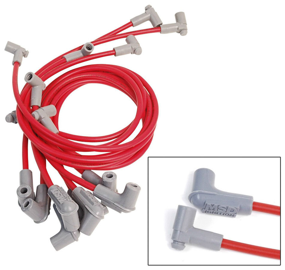 MSD 31689 8.5mm Super Conductor Spark Plug Wire Set 