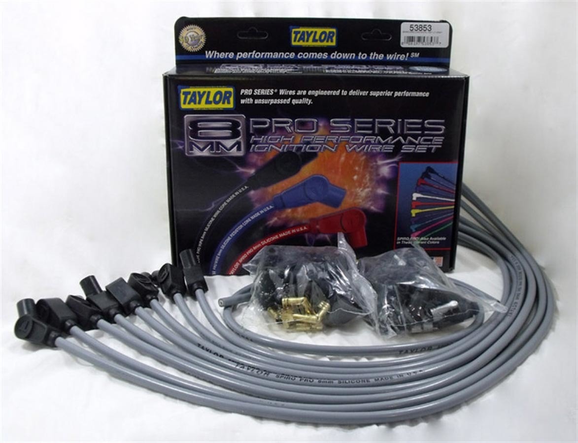 Taylor Cable 73455 Spiro-Pro Yellow Spark Plug Wire Set 